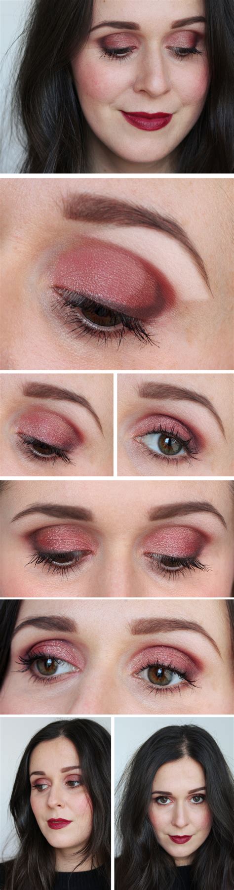 Tutorial: dark red smokey eye - THE STYLING DUTCHMAN.