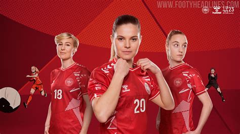 Denmark Women 2023 Women's World Cup Home & Away Kits Released - Footy Headlines