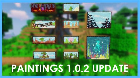 1.0.2 Update - Macaw's Minecraft Painting Mod 1.16.5 / 1.18.2 - YouTube