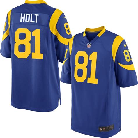 Torry Holt St. Louis Rams Nike Retired Player Game Jersey - Royal Blue