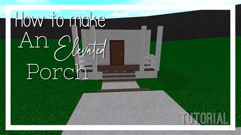 ||How to Make an Elevated Porch||Bloxburg|| - YouTube