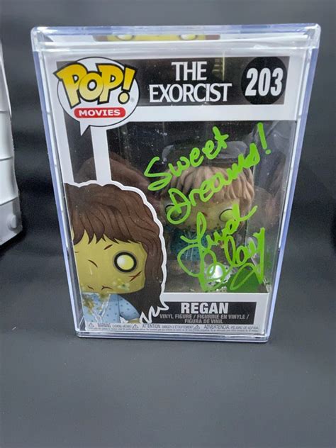 The exorcist autographed funko pop | Etsy