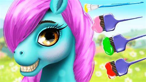 Fun Pony Care Kids Games - Pony Girls Horse Care Resort 2 - Animal Style & Dress Up Games For ...