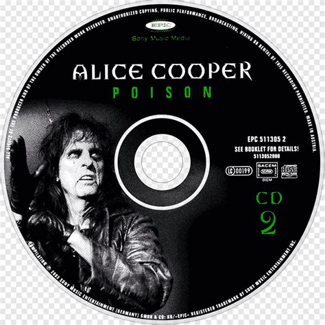 Alice Cooper Compact disc Poison Album Greatest Hits, Alice Cooper, png | PNGEgg