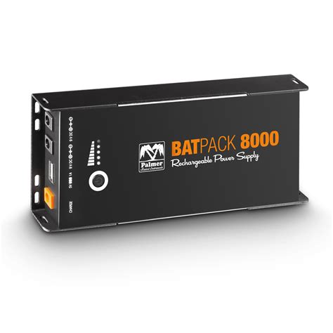 PBATPACK8000 Palmer MI BATPACK 8000 - Rechargeable Pedalboard Power Supply, 8000mAh