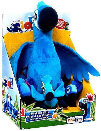 Rio 2 Jewel Kids Exclusive 12 Plush Set Carla, Bia Tiago Jakks Pacific ...