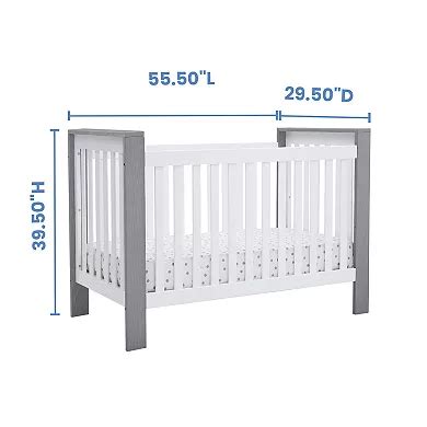 Delta Children Miles 4-in-1 Convertible Crib