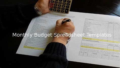 11+ Monthly Budget Spreadsheet Templates - Free Word, Excel, PDF Documents Download!