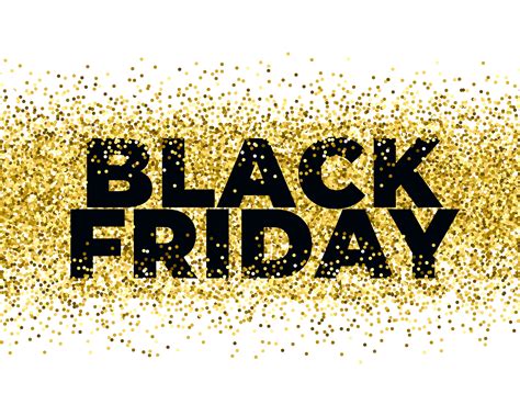 black friday backgroun with golden particles - Download Free Vector Art ...