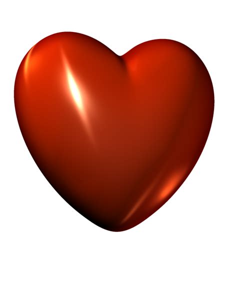 3D Red Heart PNG File | PNG Mart