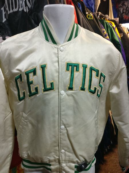 Vintage 80s BOSTON CELTICS NBA White Starter Nylon Jacket M – XL3 ...