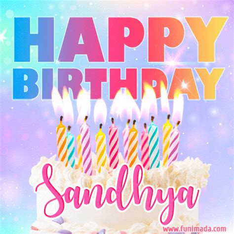 Share more than 112 happy birthday sandhya cake super hot - kidsdream.edu.vn