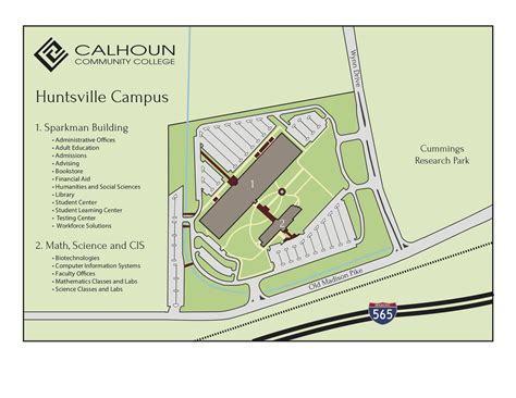 Campus Maps | Calhoun Community College