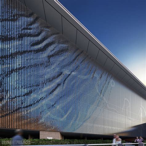 UAP + Ned Kahn to create kinetic artwork for Brisbane Airport | ArchDaily