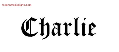 charlie Archives - Free Name Designs