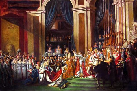 The Coronation of Napoleon, Paint, Jacques-Louis David, 1807 : r/Art