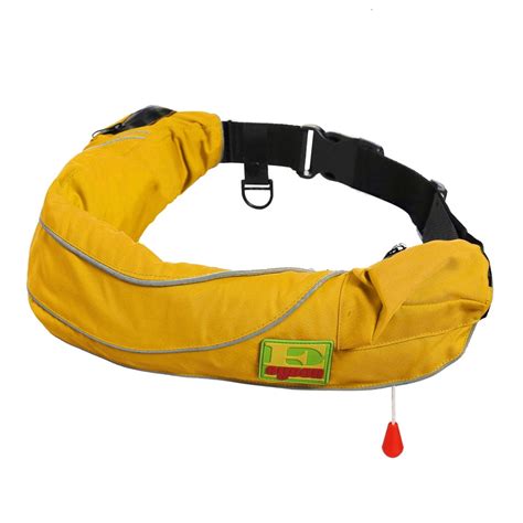 Top Safety Belt Pack Life Jacket with Whistle - Auto Inflatable Waist ...