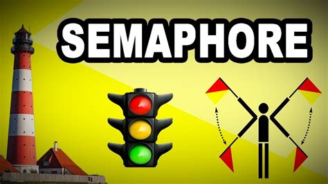 🚂🚩 Learn English Words - SEMAPHORE - Meaning, Vocabulary with Pictures and Examples - YouTube