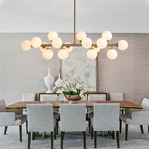 Glass Globes Linear Chandelier | Sofary