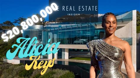 Alicia Keys House Tour | Razor House | "The Real Estate Insider" - YouTube