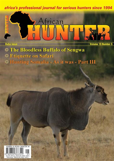 Get digital access to The African Hunter - Volume 19 # 5 issue ...