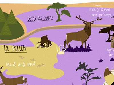 Hoge Veluwe - Map by Sterre Hendriks on Dribbble