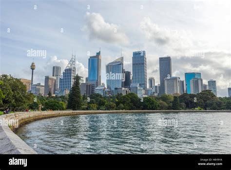 View over Sydney skyline in daytime Stock Photo - Alamy