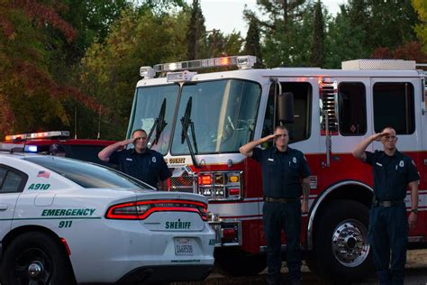 Procession honors late Sonoma County Sheriff’s lieutenant