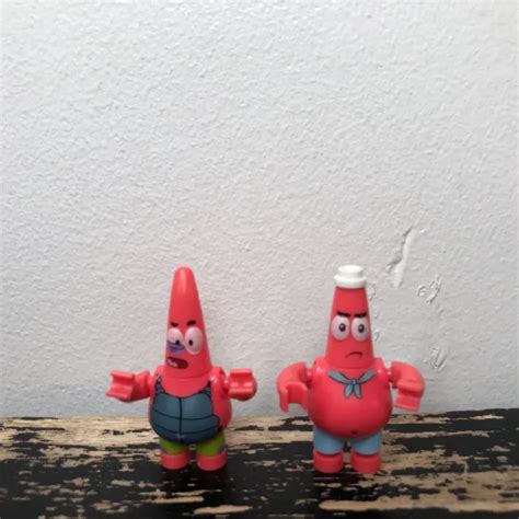 MEGA BLOKS SPONGEBOB Squarepants Patrick Star Mini Figure Figurine Collectible 2 $12.99 - PicClick