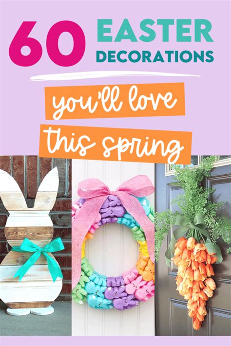 60 Easter Decorations You'll Love This Spring | The Dating Divas