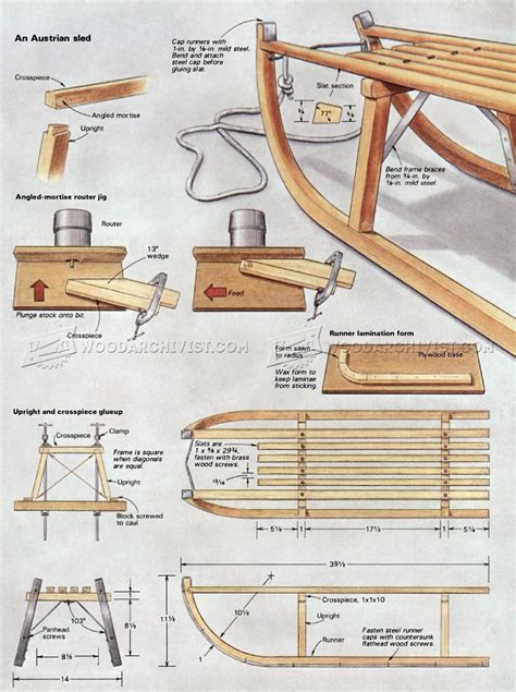 Fine Woodworking Dog Sled Plan - Amazon Com Seeley Slider Wooden Dog ...