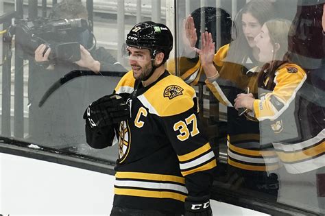 Boston Bruins Bergeron 'Probable' Following Elbow Infection