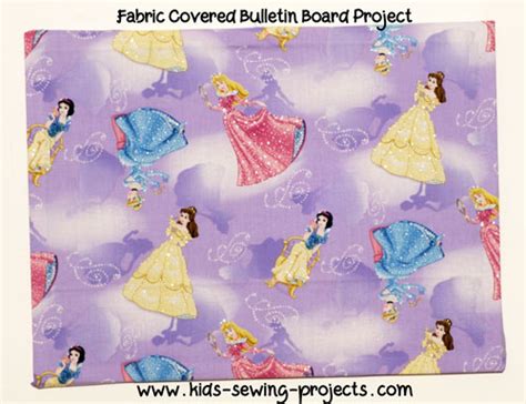 Fabric Covered Bulletin Board