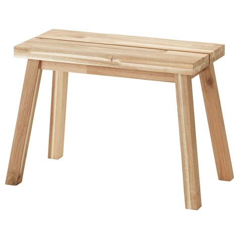 IKEA - SKOGSTA, Bench, acacia, Solid wood is a durable natural material which can be sanded and ...