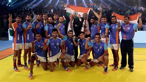 How India bounced back from an unexpected setback to win the Kabaddi World Cup