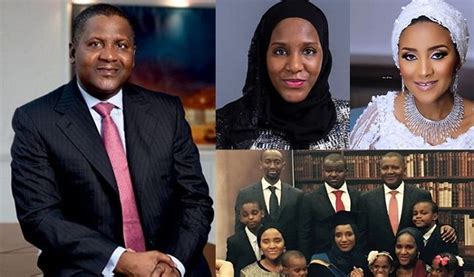 Aliko Dangote's Children - See Names of Sons & Daughters (Photos ...