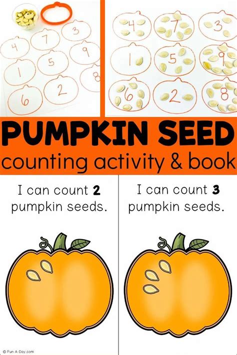 Easy Pumpkin Seed Counting Activity | Fun and Educational!