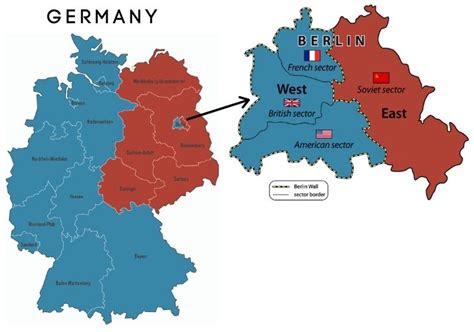 Berlin Wall Map