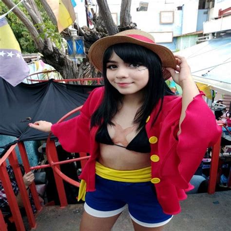 Luffy Cosplay Costume with Straw Hat - Luffy / XL | Luffy cosplay ...