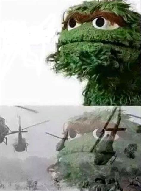 Oscar The Grouch Meme Vietnam