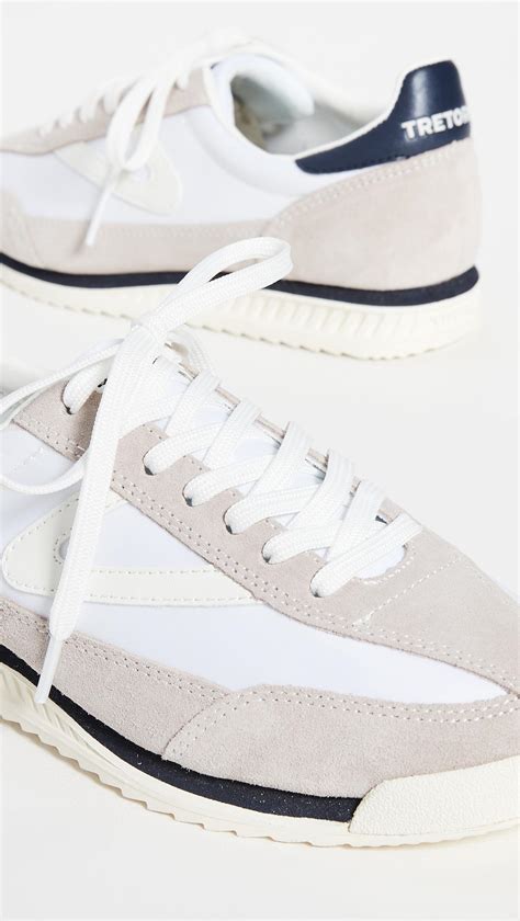 Tretorn Leather Rawlins 8 Sneakers in White - Lyst