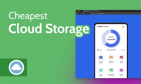 Cheapest Cloud Storage 2024 [Online Storage Deals Compared]