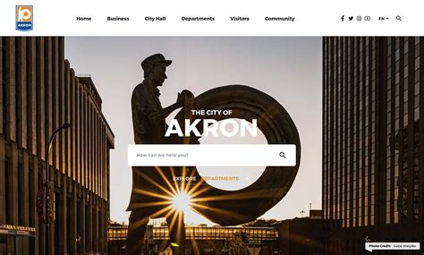 City of Akron unveils new website - Signal Akron