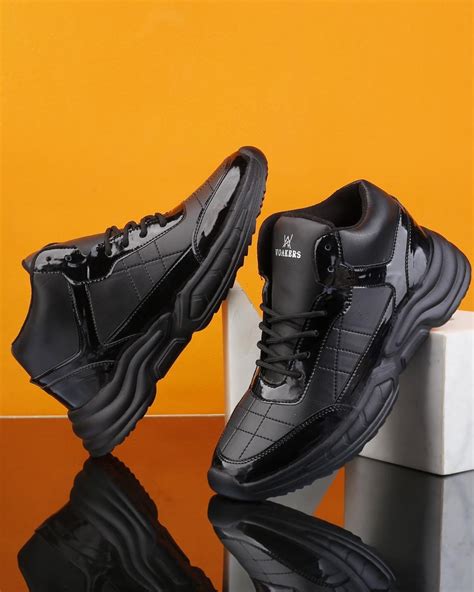 Buy Men's Black Casual Shoes Online in India at Bewakoof