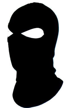 Ski Mask Silhouette at GetDrawings | Free download