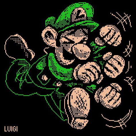 Luigi from Smash Bros by swashburnillo on DeviantArt