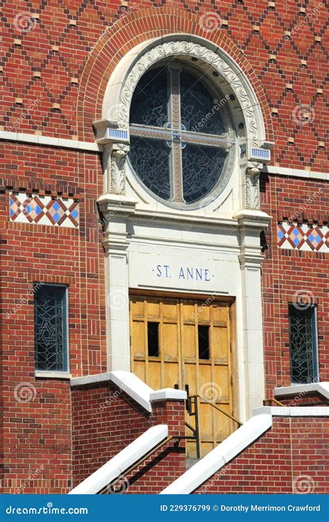 Shrine of St. Anne Catholic Parish, Arvada, Colorado Editorial Stock Image - Image of symbol ...