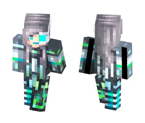 Get Cyberpunk Lady Minecraft Skin for Free. SuperMinecraftSkins