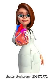 Illustration Young Doctor Heart Anatomy Stock Illustration 206872972 | Shutterstock