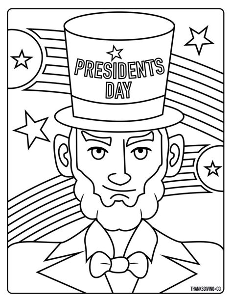 8 free printable Presidents Day coloring pages | Memorial day coloring ...